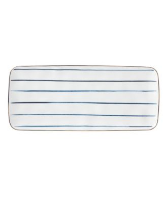 Lenox Blue Bay Hors D'Oeuvres Tray - Macy's