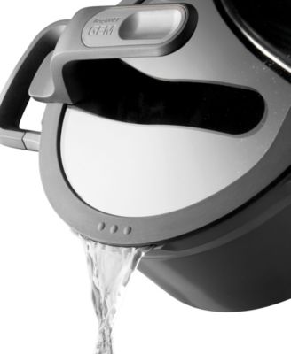 GEM 6.25" Nonstick Covered Stockpot 1.6Qt., Grey