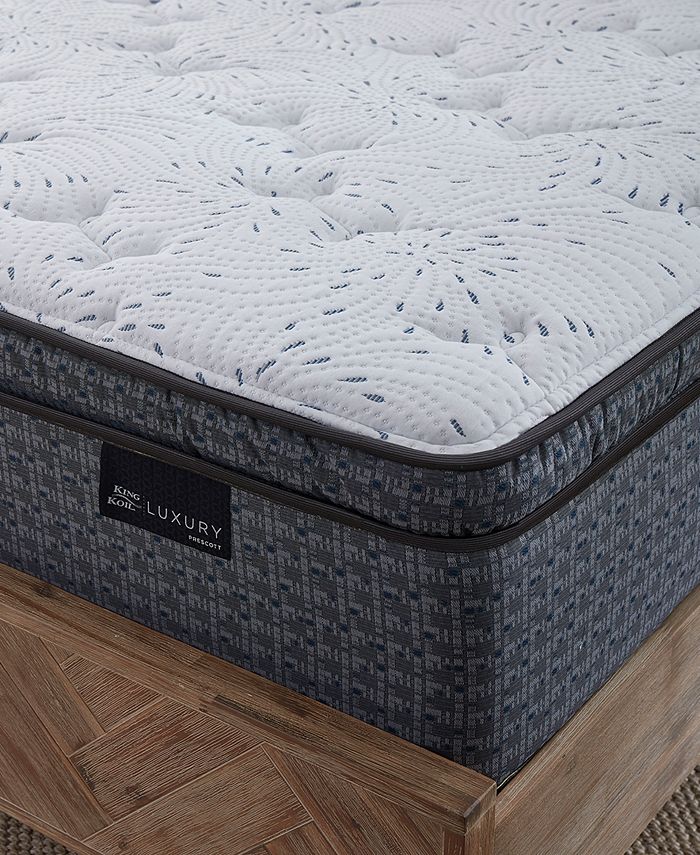 King Koil Luxury Prescott 15" Plush Pillow Top Mattress Set California