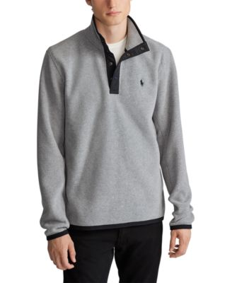 polo ralph lauren fleece mockneck pullover