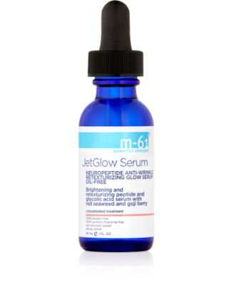 m-61 by Bluemercury - JetGlow Serum Neuropeptide Anti-Wrinkle Retexturizing Glow Serum, 1 oz.