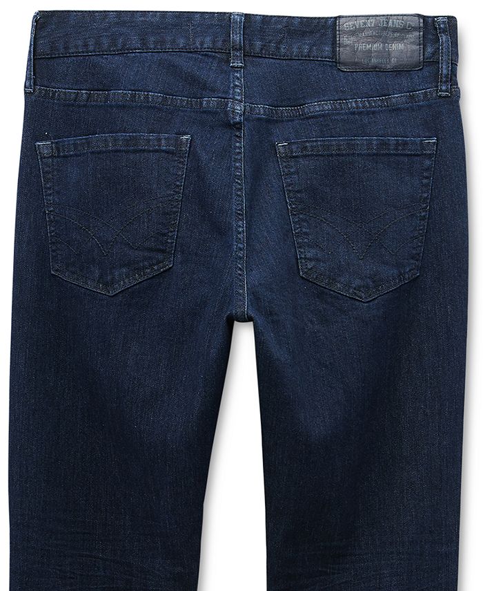 Seven7 - Men's Vouvant Adaptive Slim-Straight Fit Power Stretch Textured Jeans