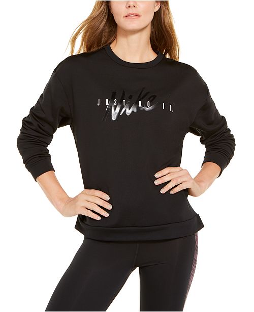 Nike Women S Therma One Logo Training Top Reviews Macy S