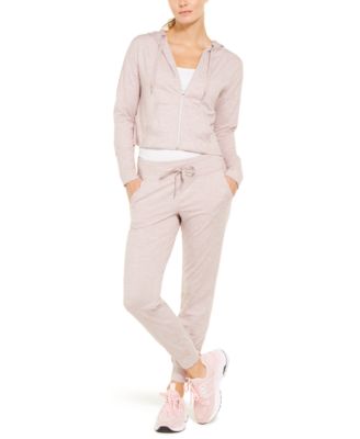 Calvin Klein - Drop-Shoulder Cropped Zip Hoodie