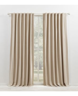 Waller Silver Total Blackout, Back Tab and Rod Pocket Singel Curtain Panel