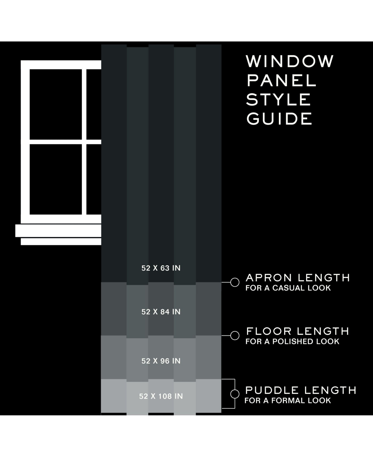 Ralph Lauren Waller Blackout Solid Back Tab Rod Pocket Curtain Panel, 52" X 108" In Silver