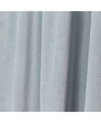 Velvety Room Darkening, Back Tab and Rod Pocket Single Curtain Panel