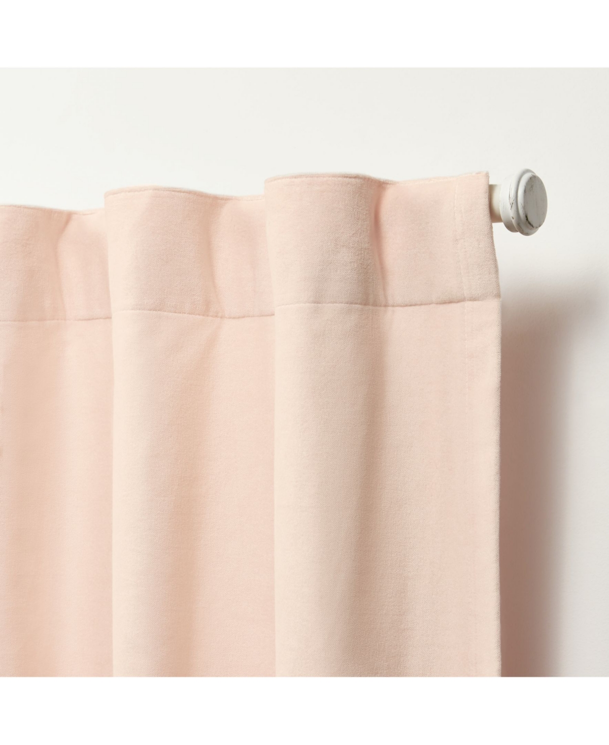 Lauren Ralph Lauren Velvety Room Darkening Back Tab Rod Pocket Curtain Panel