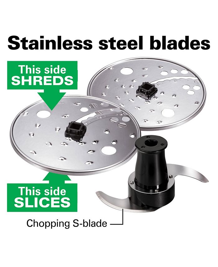 Hamilton Beach 12 Cup Stack & Snap Food Processor Macy's