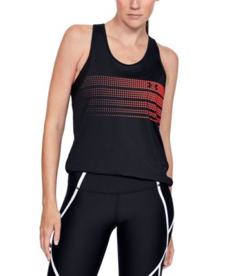 under armour red tank