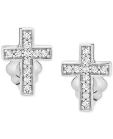 View Black Cross Earrings For Girls PNG