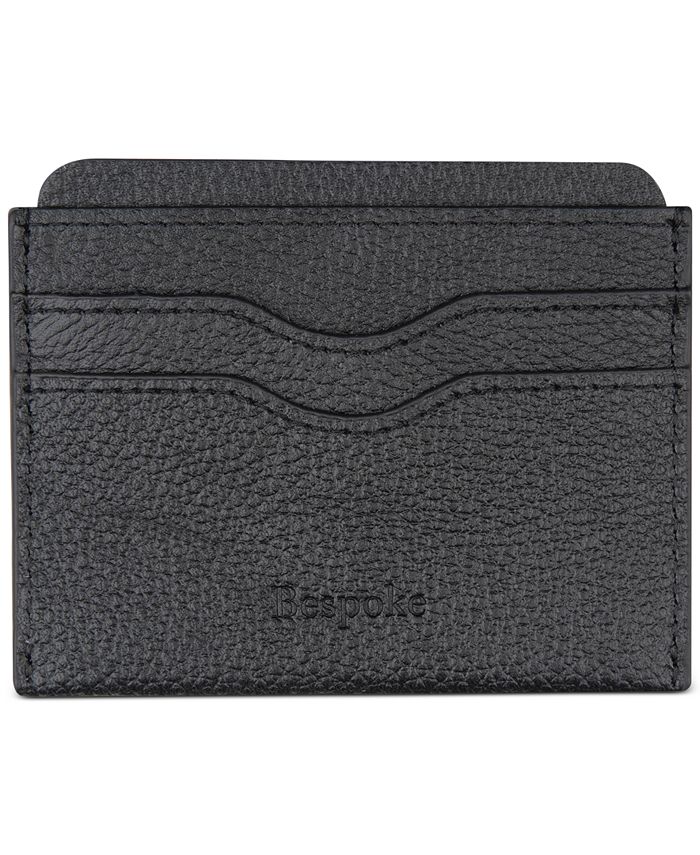 Bespoke Men's Pebble Leather Card Case Macy's