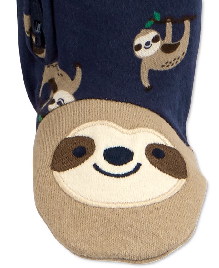 Carter's Baby Boys Cotton Sloth Footed Coverall & Reviews - All Baby - Kids - Macy's