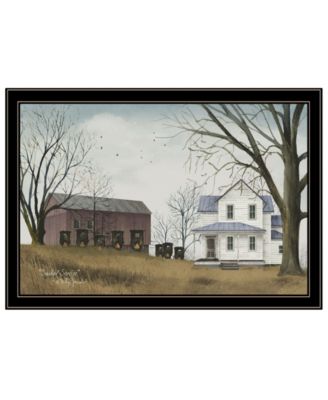 Sunday Service by Billy Jacobs, Ready to hang Framed Print, Black Frame, 33" x 23"