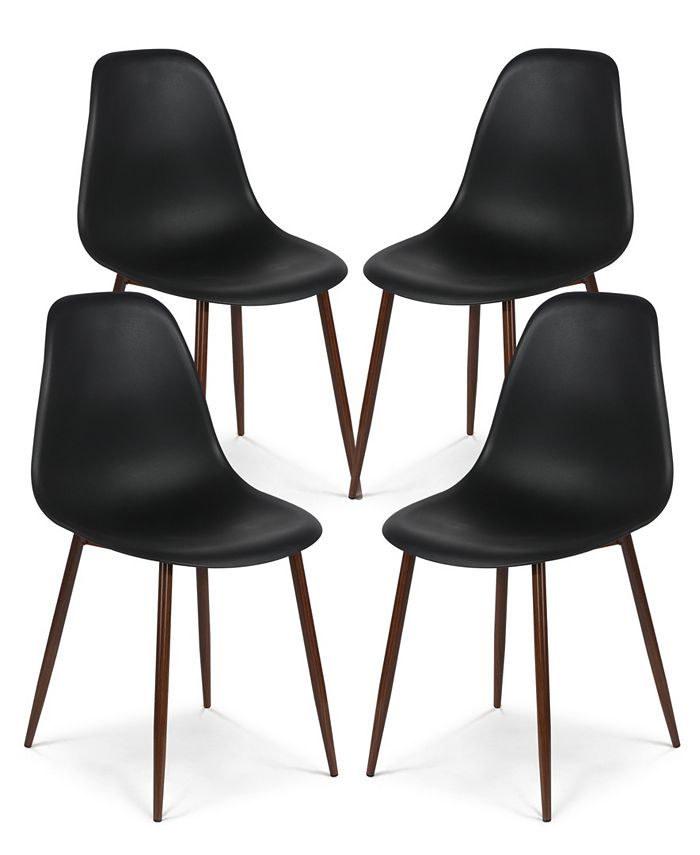 Edgemod Sculpted Dining Chair, Set of 4 Macy's