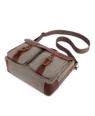 Hudson Canvas Messenger Bag