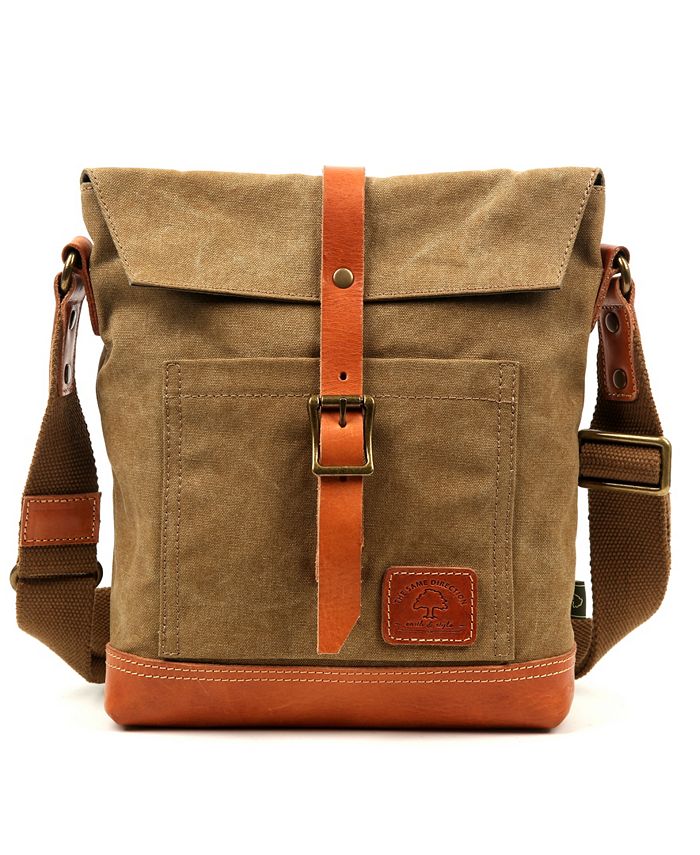 TSD BRAND Pine Hill Canvas Crossbody Bag & Reviews - Handbags ...