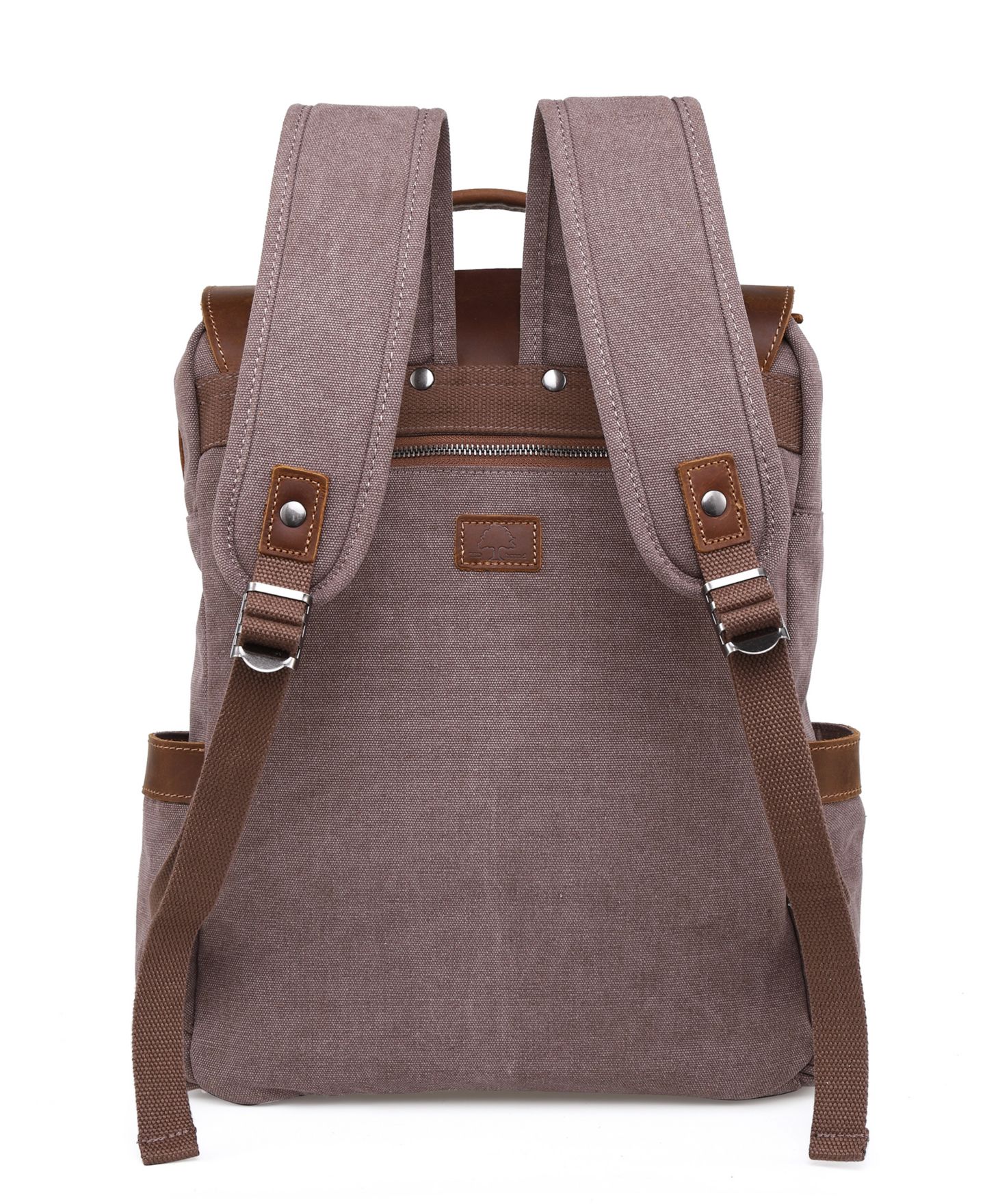 Рюкзак TSD BRAND Valley Hill Canvas, цвет: Коричневый — фото 4