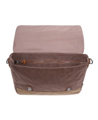 Stone Creek Waxed Canvas Briefcase