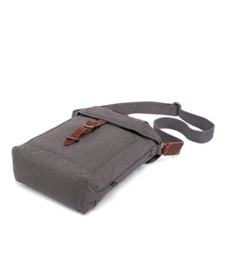 Forest Canvas Flap Crossbody Bag