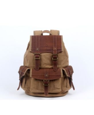 Turtle Ridge Canvas Backpack