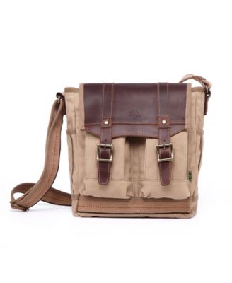 Turtle Ridge 4-Pocket Canvas Crossbody Bag