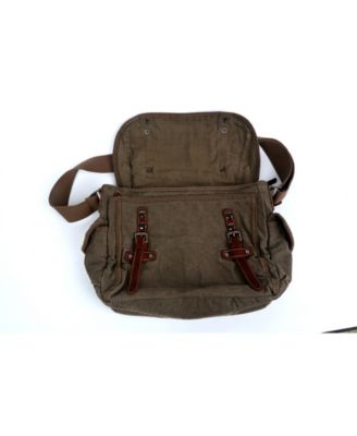 Silver Road Canvas Messenger Bag
