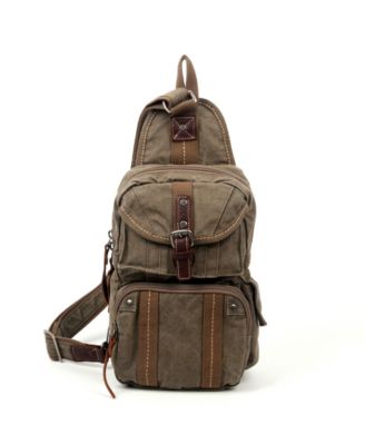 Sunset Cove Canvas Sling Bag