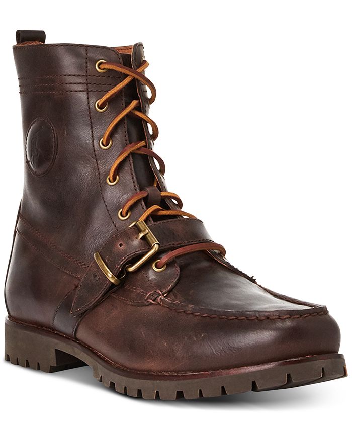 Polo Ralph Lauren Men's Ranger Leather Boot & Reviews - All Men's Shoes -  Men - Macy's