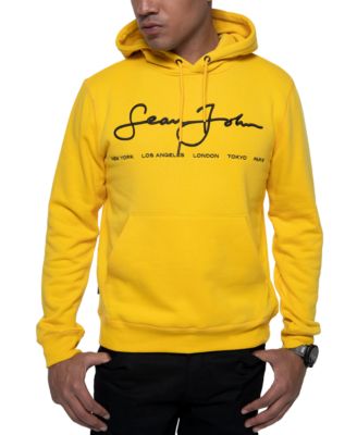 orange sean john hoodie