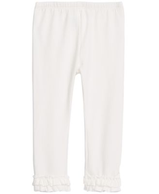 First Impressions - Baby Girls Ruffle Hem Leggings
