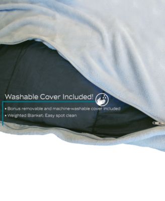 15lb Weighted Blanket with Removable Washable Cover