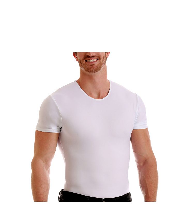 Instaslim Insta Slim Men's Compression Short Sleeve Crew-Neck T-Shirt ...