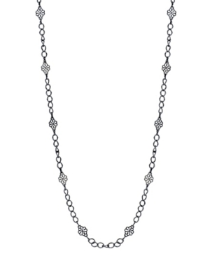 image of Downton Abbey Filigree Clover Links Chain Necklace