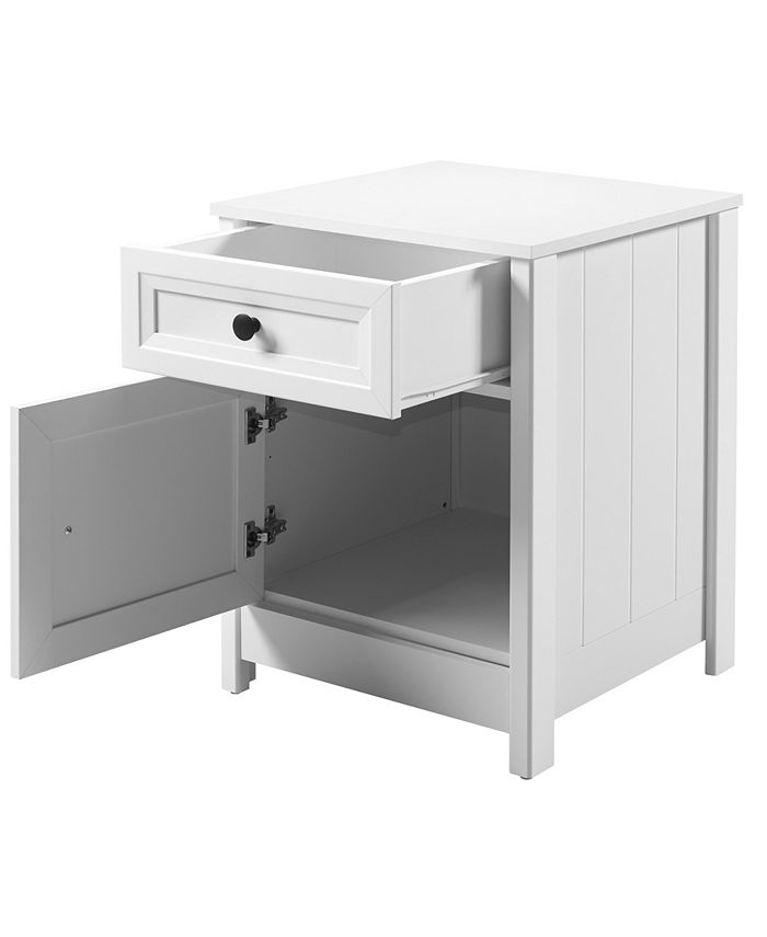 Walker Edison Classic Groove Nightstand Macy's