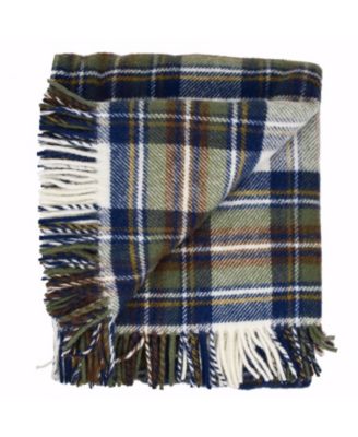 Tartan Tweed Fluffy Throw, 72" x 59"