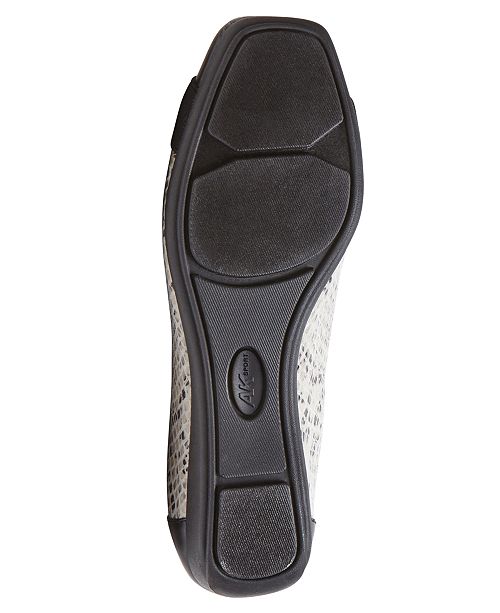 anne klein sport uplift buckle flats
