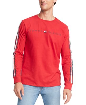 tommy hilfiger red long sleeve