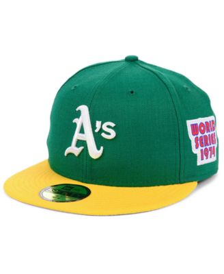 59fifty oakland athletics christmas world series patch hat