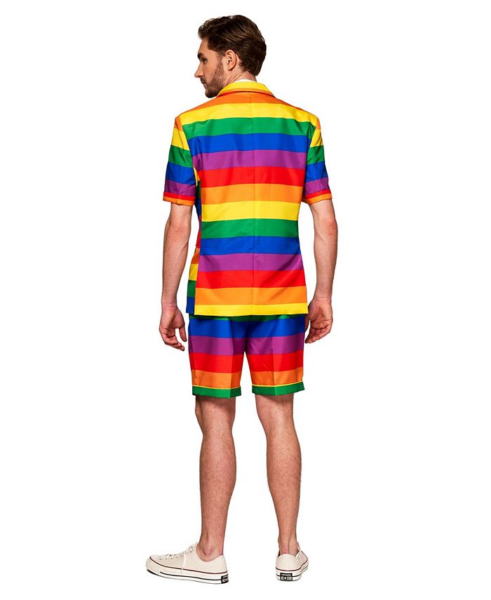 Suitmeister Men's Rainbow Pride Summer Suit - Macy's