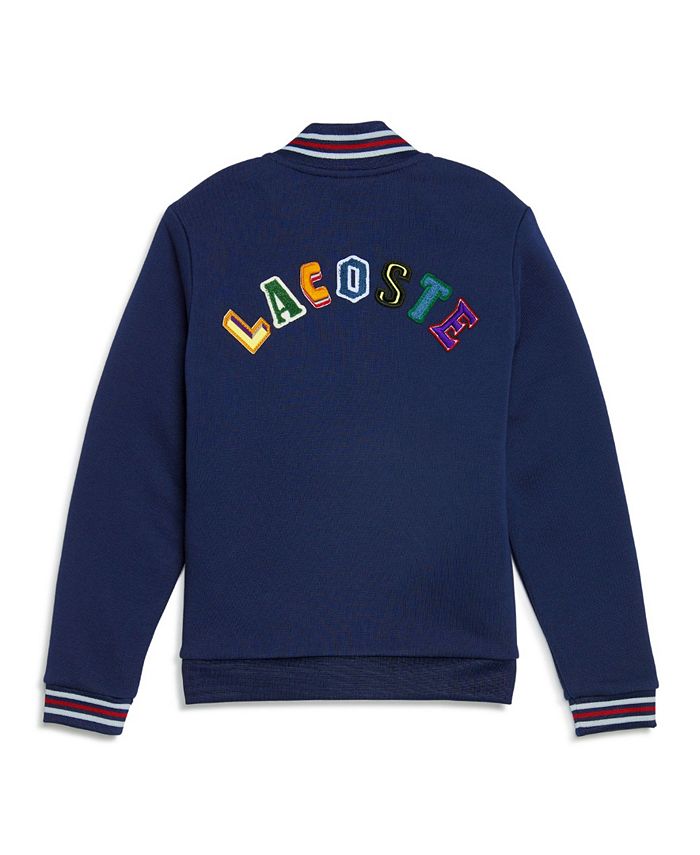 Lacoste Toddler, Little and Big Boys Croc Patch Bomber Jacket - Macy's