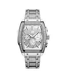 Men's Echelon Platinum Series Diamond (3 ct. t.w.) Stainless Steel Watch, 41Mm