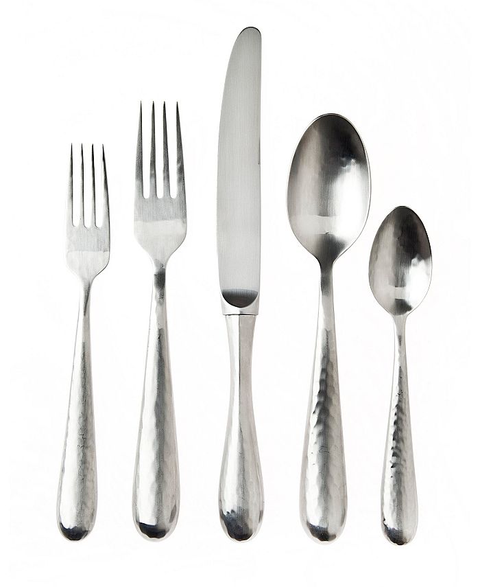 Ricci Argentieri Ricci Florence Satin Hammer 5 Piece Place Setting Macy's