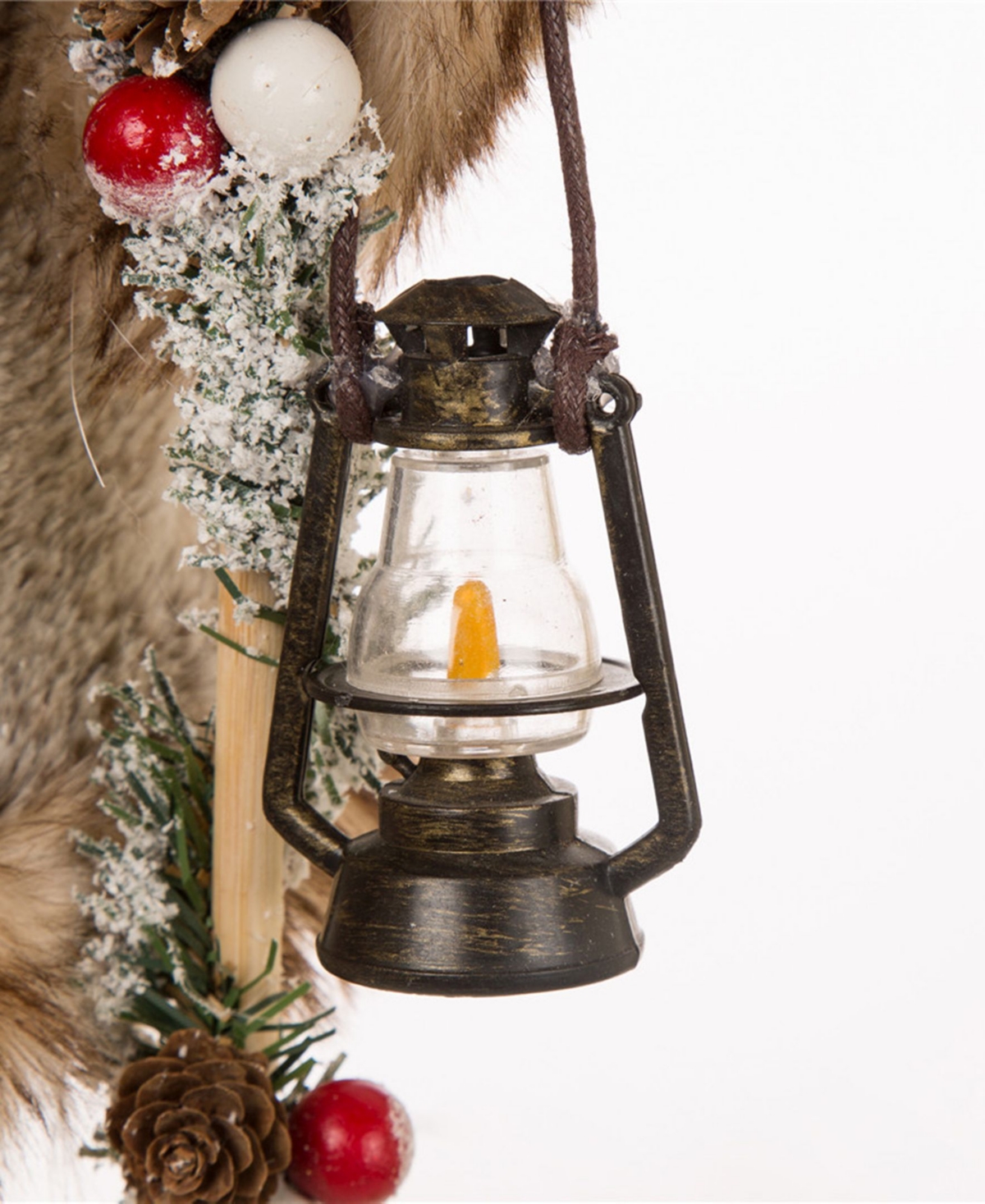 Glitzhome 18" H Santa Figurine