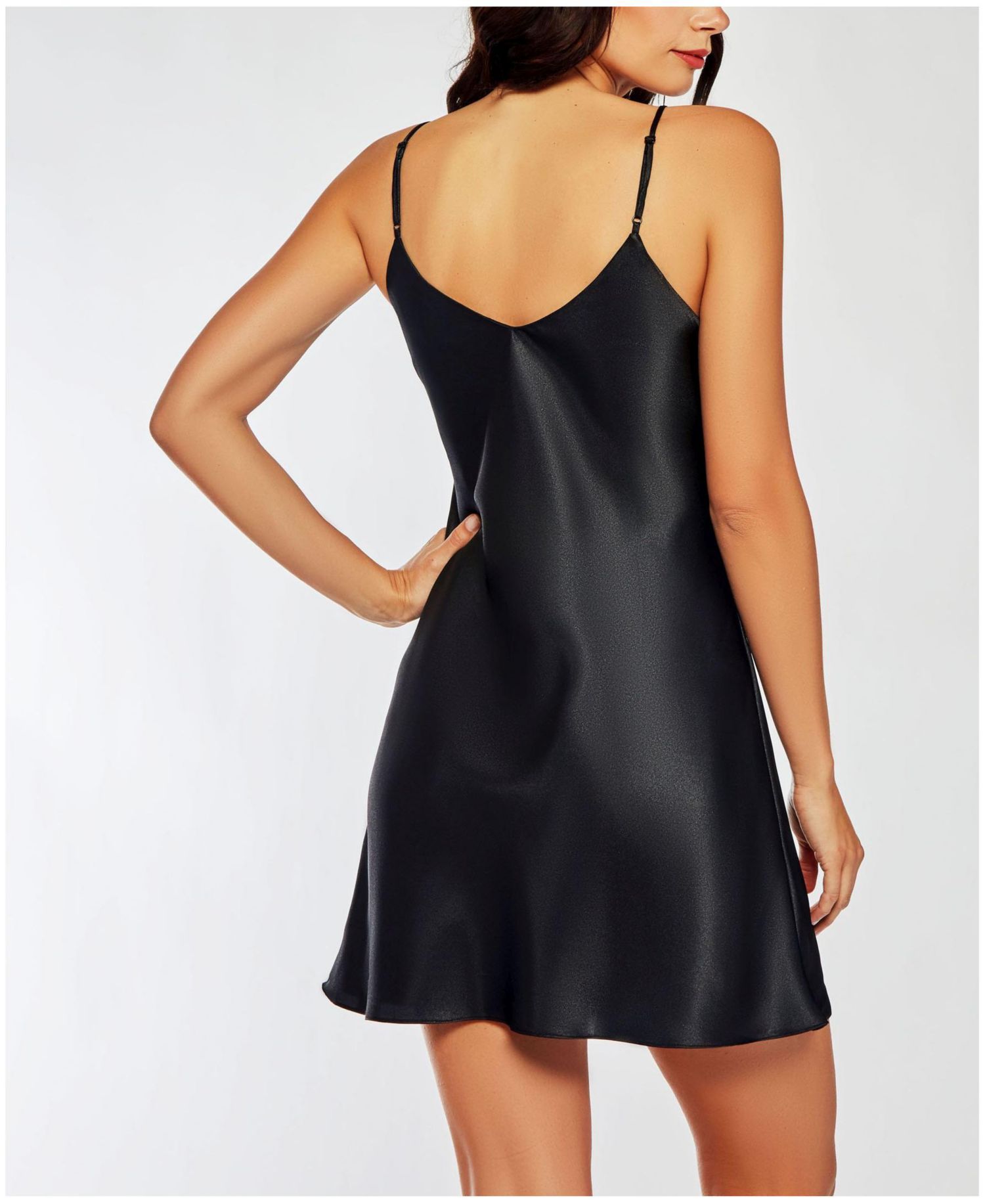Women's Marina Lux Sleeveless Satin Chemise