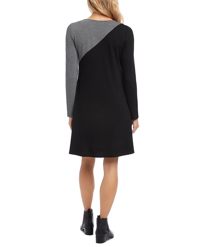 Karen Kane Colorblocked Sweater Dress - Macy's