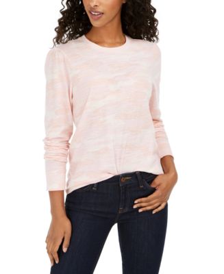 macys puff sleeve tops