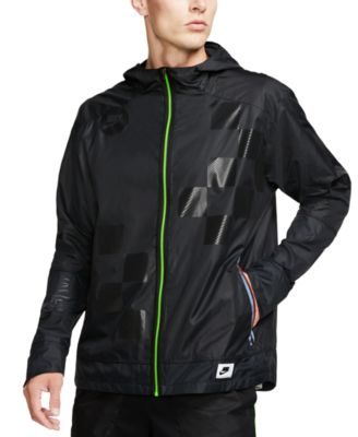 nike shield mens running jacket