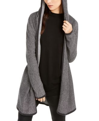 eileen fisher hooded cardigan