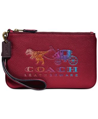 coach rexy and carriage wristlet